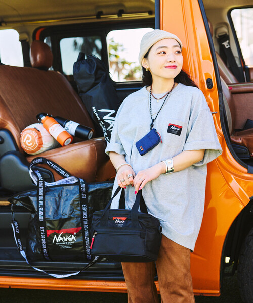 NANGA（ナンガ）の「NANGA × FREAK'S STORE/ナンガ × フリークスストア 別注 SOFT COOLER 5L ソフトクーラー 5L（アウトドアグッズ・メンズ・グレー/ブラック・ONE SIZE）」の11枚目の写真