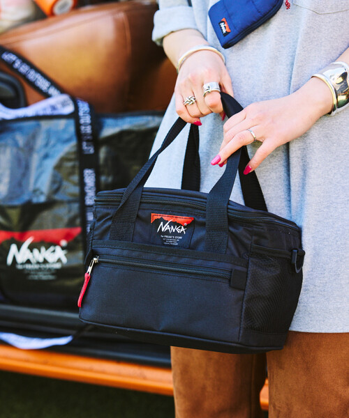 NANGA（ナンガ）の「NANGA × FREAK'S STORE/ナンガ × フリークスストア 別注 SOFT COOLER 5L ソフトクーラー 5L（アウトドアグッズ・メンズ・グレー/ブラック・ONE SIZE）」の12枚目の写真