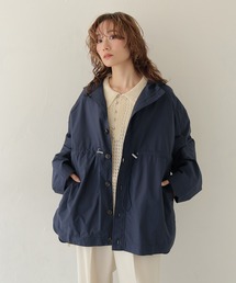 CLEIO（クレイオ）の「【CLEIO】-春アウター- セミシアーフード付きブルゾン SEMI-SHEER HOODED BLOUSON（その他アウター）」