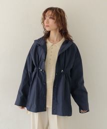 CLEIO（クレイオ）の「【CLEIO】-春アウター- セミシアーフード付きブルゾン SEMI-SHEER HOODED BLOUSON（その他アウター）」