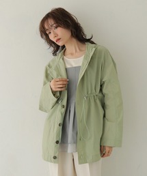 CLEIO（クレイオ）の「【CLEIO】-春アウター- セミシアーフード付きブルゾン SEMI-SHEER HOODED BLOUSON（その他アウター）」