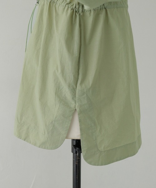 CLEIO（クレイオ）の「【CLEIO】-春アウター- セミシアーフード付きブルゾン SEMI-SHEER HOODED BLOUSON（その他アウター・レディース・ベージュ/グリーン系その他/ネイビー・FREE）」の6枚目の写真