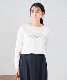 【コットン100%】ロゴアソートロンT