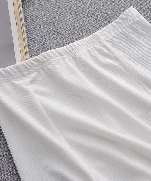 SAISON DE PAPILLON（セゾンドパピヨン）の「【2026SS新作】レーディス インナー ペチコート Y字ラインカバー ハイウエスト スカラップ 透けない（その他アンダーウェア/インナー・レディース・ブラック/ホワイト/ベージュ・フリー）」の10枚目の写真