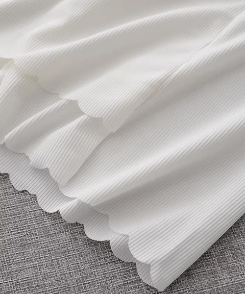 SAISON DE PAPILLON（セゾンドパピヨン）の「【2026SS新作】レーディス インナー ペチコート Y字ラインカバー ハイウエスト スカラップ 透けない（その他アンダーウェア/インナー・レディース・ブラック/ホワイト/ベージュ・フリー）」の12枚目の写真