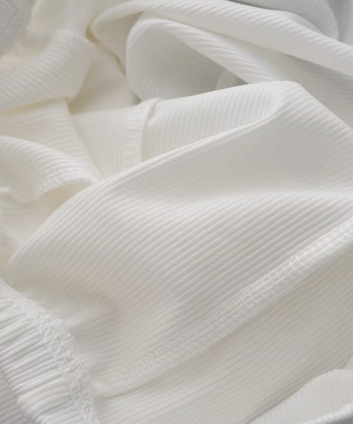 SAISON DE PAPILLON（セゾンドパピヨン）の「【2026SS新作】レーディス インナー ペチコート Y字ラインカバー ハイウエスト スカラップ 透けない（その他アンダーウェア/インナー・レディース・ブラック/ホワイト/ベージュ・フリー）」の13枚目の写真