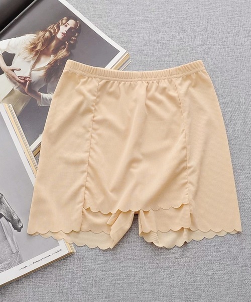 SAISON DE PAPILLON（セゾンドパピヨン）の「【2026SS新作】レーディス インナー ペチコート Y字ラインカバー ハイウエスト スカラップ 透けない（その他アンダーウェア/インナー・レディース・ブラック/ホワイト/ベージュ・フリー）」の22枚目の写真