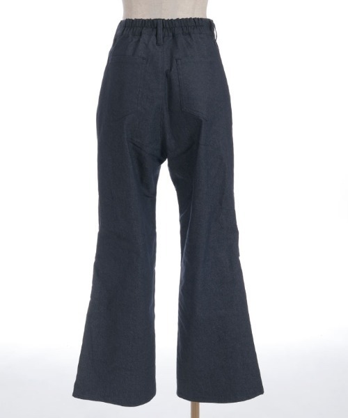 axes femme POETIQUE(アクシーズファムポエティック)の「レースフリルデニムPT(その他パンツ・レディース・インディゴブルー/ワンウォッシュ/ベージュ・MEDIUM)」の20枚目の写真