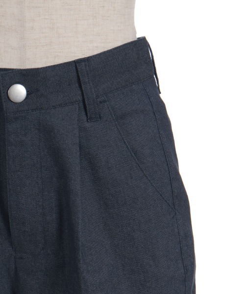 axes femme POETIQUE(アクシーズファムポエティック)の「レースフリルデニムPT(その他パンツ・レディース・インディゴブルー/ワンウォッシュ/ベージュ・MEDIUM)」の21枚目の写真