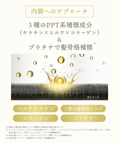plus eau(プリュスオー)の「プリュスオー リポアエマルジョン 120ml(ヘアオイル/ヘアミルク・レディース・洗い流さないトリートメント・FREE)」の10枚目の写真