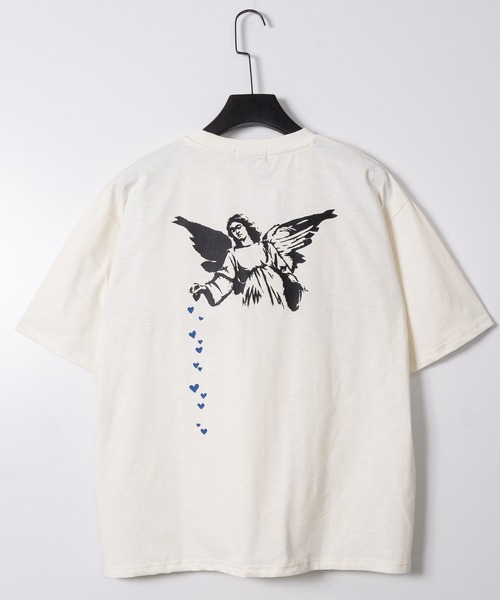 JOHN'S CLOSET（ジョンズクローゼット）の「【ab】〔BRANDALISED〕アソートアートデザイン 冷感スラブ天竺  半袖Tシャツ 接触冷感/速乾（Tシャツ/カットソー・メンズ・ホワイト系1/ホワイト系2/ブラウン系1/ブラウン系2/ブラック系2/ブラック系1・MEDIUM/LARGE/X-LARGE）」の19枚目の写真