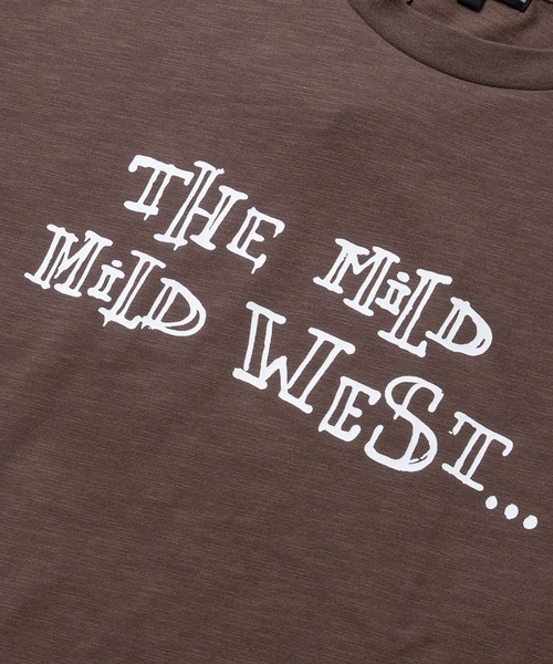 JOHN'S CLOSET（ジョンズクローゼット）の「【ab】〔BRANDALISED〕アソートアートデザイン 冷感スラブ天竺  半袖Tシャツ 接触冷感/速乾（Tシャツ/カットソー・メンズ・ホワイト系1/ホワイト系2/ブラウン系1/ブラウン系2/ブラック系2/ブラック系1・MEDIUM/LARGE/X-LARGE）」の12枚目の写真