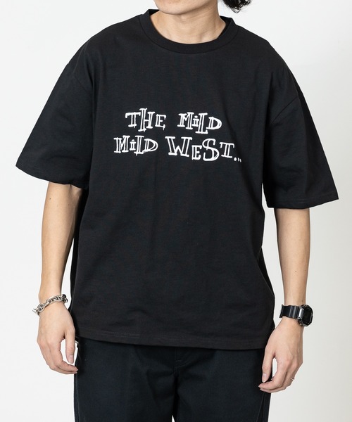 BRANDALISED(ブランダライズド)の「【ab】〔BRANDALISED〕アソートアートデザイン 冷感スラブ天竺 半袖Tシャツ 接触冷感/速乾(Tシャツ/カットソー・メンズ・ホワイト系1/ホワイト系2/ブラウン系1/ブラウン系2/ブラック系2/ブラック系1・MEDIUM/LARGE/X-LARGE)」の22枚目の写真