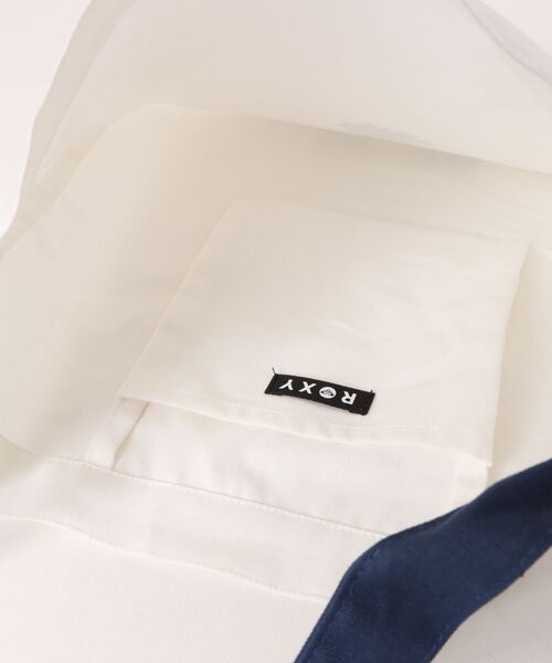 ROXY（ロキシー）の「ROXY ウィメンズ SALTY DAYS TOTE トートバッグ 【2026年春夏モデル】/ロキシーコットントートバッグ（トートバッグ・レディース・ブルー/グリーン/レッド・FREE）」の8枚目の写真