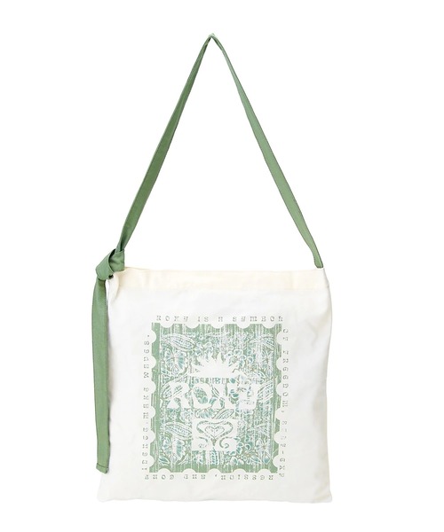 ROXY（ロキシー）の「ROXY ウィメンズ SALTY DAYS TOTE トートバッグ 【2026年春夏モデル】/ロキシーコットントートバッグ（トートバッグ・レディース・ブルー/グリーン/レッド・FREE）」の10枚目の写真