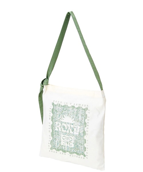 ROXY（ロキシー）の「ROXY ウィメンズ SALTY DAYS TOTE トートバッグ 【2026年春夏モデル】/ロキシーコットントートバッグ（トートバッグ・レディース・ブルー/グリーン/レッド・FREE）」の12枚目の写真
