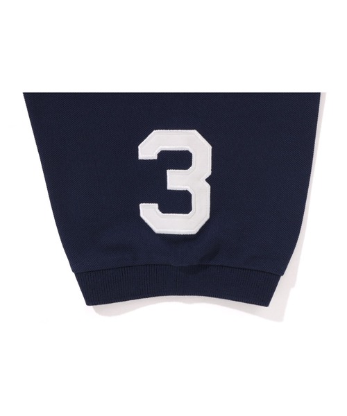 A BATHING APE（アベイシングエイプ）の「LARGE APE HEAD POLO BAPEC（ポロシャツ・メンズ・ブラック/ホワイト/ネイビー・XX-LARGE/LARGE/MEDIUM/X-LARGE/SMALL）」の15枚目の写真