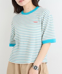 【Healthknit】26SS Multi Border Waffle Crewneck S/S 680S