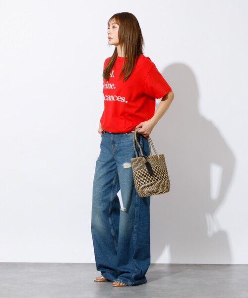 The Bagmati(ザバグマティ)の「【BAGMATI / バグマティ】アバカバスケット S / ワンハンドル かごバッグ(かごバッグ・レディース・ブラック/グレー・フリー)」の6枚目の写真