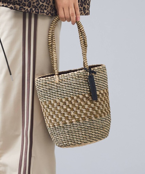 BAGMATI / バグマティ】アバカバスケット S / ワンハンドル かごバッグ