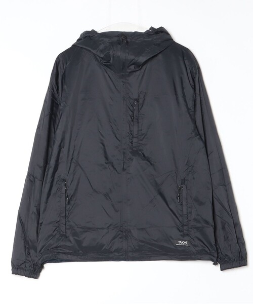 TAION(タイオン)の「【TAION/タイオン】NON DOWN MOUNTAIN R/S W-ZIP HOOD JK 26SS(ブルゾン・メンズ・ブラック系その他/ネイビー/ブラック・S/M/L)」の4枚目の写真