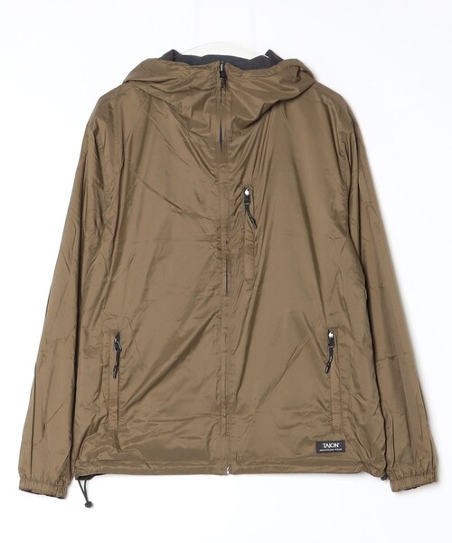 TAION(タイオン)の「【TAION/タイオン】NON DOWN MOUNTAIN R/S W-ZIP HOOD JK 26SS(ブルゾン・メンズ・ブラック系その他/ネイビー/ブラック・S/M/L)」の5枚目の写真