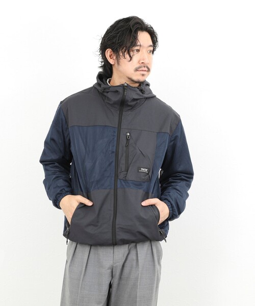 TAION(タイオン)の「【TAION/タイオン】NON DOWN MOUNTAIN R/S HOOD JK 26SS(ブルゾン・メンズ・ブラック系その他/ネイビー/ブラック・S/M/L)」の7枚目の写真