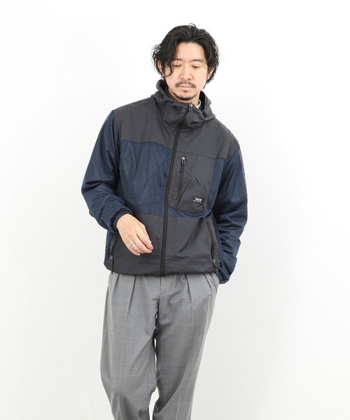 TAION(タイオン)の「【TAION/タイオン】NON DOWN MOUNTAIN R/S HOOD JK 26SS(ブルゾン・メンズ・ブラック系その他/ネイビー/ブラック・S/M/L)」の10枚目の写真