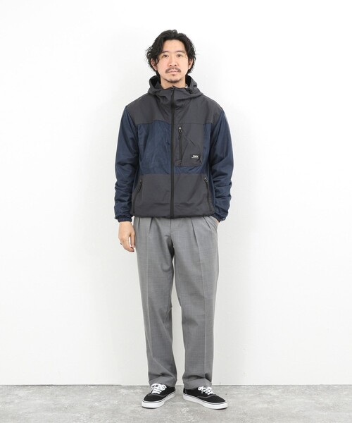 TAION(タイオン)の「【TAION/タイオン】NON DOWN MOUNTAIN R/S HOOD JK 26SS(ブルゾン・メンズ・ブラック系その他/ネイビー/ブラック・S/M/L)」の12枚目の写真