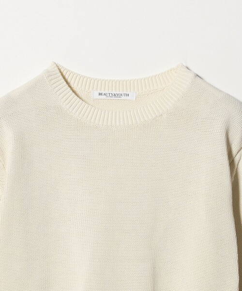 BEAUTY&YOUTH UNITED ARROWS(ビューティーアンドユースユナイテッドアローズ)の「コイルニット ショートスリーブ プルオーバー ウォッシャブル(ニット/セーター・レディース・オフホワイト/ブラック/ライトブルー/オレンジ/ダークブラウン・FREE)」の19枚目の写真