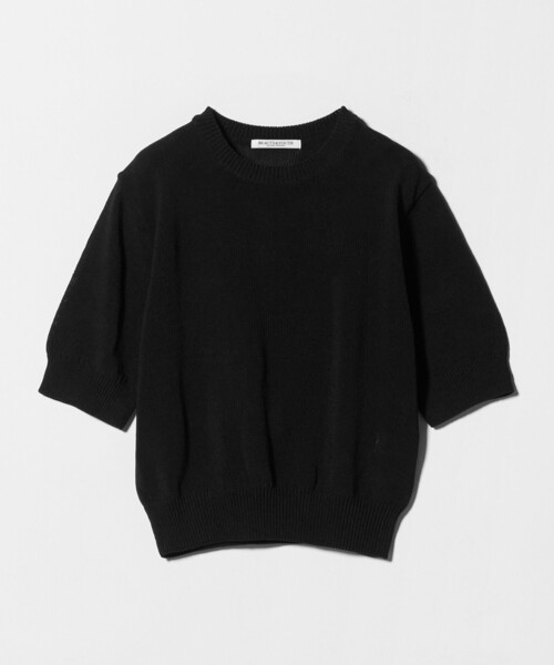 BEAUTY&YOUTH UNITED ARROWS(ビューティーアンドユースユナイテッドアローズ)の「コイルニット ショートスリーブ プルオーバー ウォッシャブル(ニット/セーター・レディース・オフホワイト/ブラック/ライトブルー/オレンジ/ダークブラウン・FREE)」の17枚目の写真