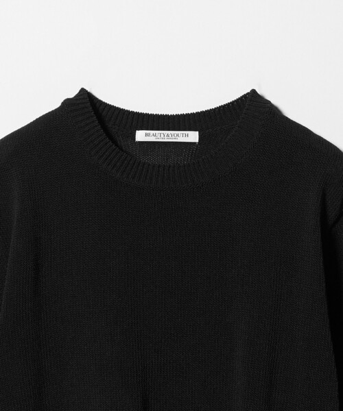 BEAUTY&YOUTH UNITED ARROWS(ビューティーアンドユースユナイテッドアローズ)の「コイルニット ショートスリーブ プルオーバー ウォッシャブル(ニット/セーター・レディース・オフホワイト/ブラック/ライトブルー/オレンジ/ダークブラウン・FREE)」の16枚目の写真