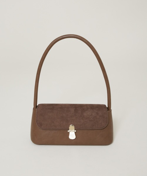 NANO universe（ナノユニバース）の「SINBONO/Allegra Shoulder Bag（ショルダーバッグ・レディース・ブラック/ブラウン・FREE）」の2枚目の写真