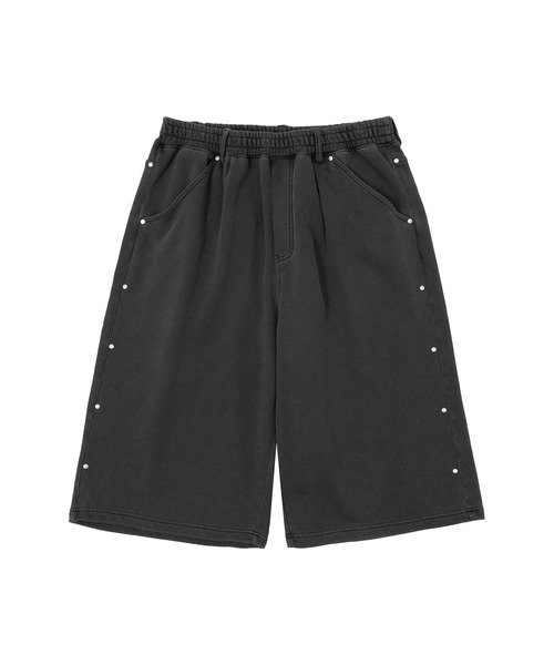 HUF(ハフ)の「STUDDED 3/4 FLEECE PANT(スウェットパンツ・メンズ・ベージュ/ブラック/レッド・S/XL/M/L/XXL)」の10枚目の写真