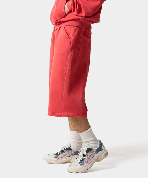 HUF(ハフ)の「STUDDED 3/4 FLEECE PANT(スウェットパンツ・メンズ・ベージュ/ブラック/レッド・S/XL/M/L/XXL)」の21枚目の写真