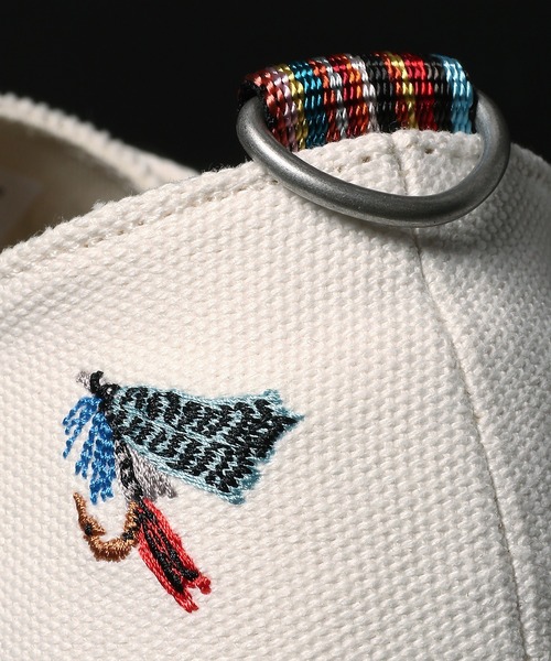 Paul Smith(ポールスミス)の「Paul Smith Loves Barbour キャンバススニーカー【163714 MFO0845】(スニーカー・メンズ・オフホワイト/グリーン/ネイビー・7/8/9/6)」の10枚目の写真