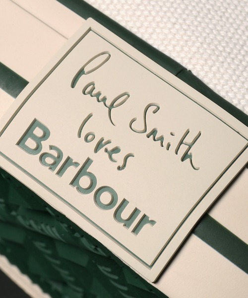 Paul Smith(ポールスミス)の「Paul Smith Loves Barbour キャンバススニーカー【163714 MFO0845】(スニーカー・メンズ・オフホワイト/グリーン/ネイビー・7/8/9/6)」の11枚目の写真