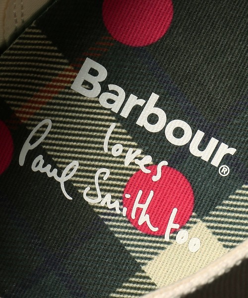 Paul Smith(ポールスミス)の「Paul Smith Loves Barbour キャンバススニーカー【163714 MFO0845】(スニーカー・メンズ・オフホワイト/グリーン/ネイビー・7/8/9/6)」の12枚目の写真