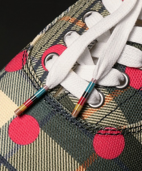 Paul Smith(ポールスミス)の「Paul Smith Loves Barbour キャンバススニーカー【163714 MFO0845】(スニーカー・メンズ・オフホワイト/グリーン/ネイビー・7/8/9/6)」の18枚目の写真