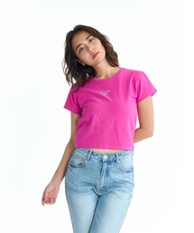 ROXY ウィメンズ GALAXY Tシャツ 【2026年春夏モデル】/ロキシー半袖ロゴTシャツ