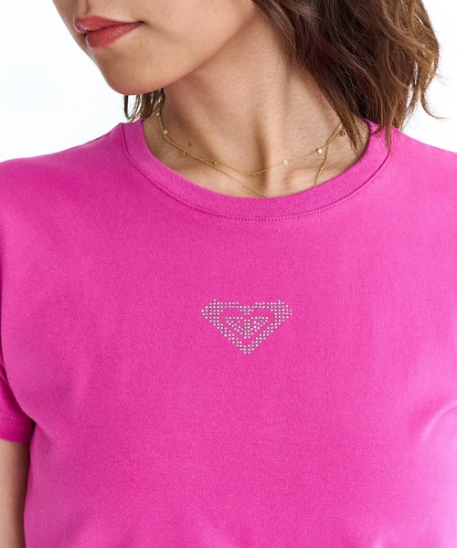 ROXY(ロキシー)の「ROXY ウィメンズ GALAXY Tシャツ 【2026年春夏モデル】/ロキシー半袖ロゴTシャツ(Tシャツ/カットソー・レディース・ネイビー/ピンク/ホワイト/ブラック・LARGE/MEDIUM)」の10枚目の写真