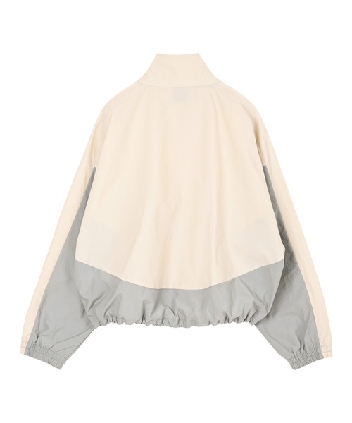 NEW BALANCE(ニューバランス)の「タスランナイロンウーブンジャケット(ブルゾン・レディース・ベージュ/ミント・SMALL/MEDIUM/LARGE/X-LARGE)」の11枚目の写真