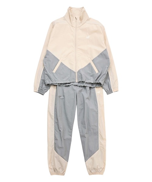 NEW BALANCE(ニューバランス)の「タスランナイロンウーブンジャケット(ブルゾン・レディース・ベージュ/ミント・SMALL/MEDIUM/LARGE/X-LARGE)」の19枚目の写真