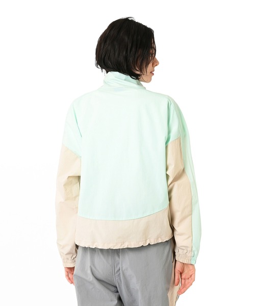 NEW BALANCE(ニューバランス)の「タスランナイロンウーブンジャケット(ブルゾン・レディース・ベージュ/ミント・SMALL/MEDIUM/LARGE/X-LARGE)」の21枚目の写真