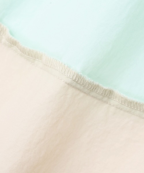 NEW BALANCE(ニューバランス)の「タスランナイロンウーブンジャケット(ブルゾン・レディース・ベージュ/ミント・SMALL/MEDIUM/LARGE/X-LARGE)」の3枚目の写真