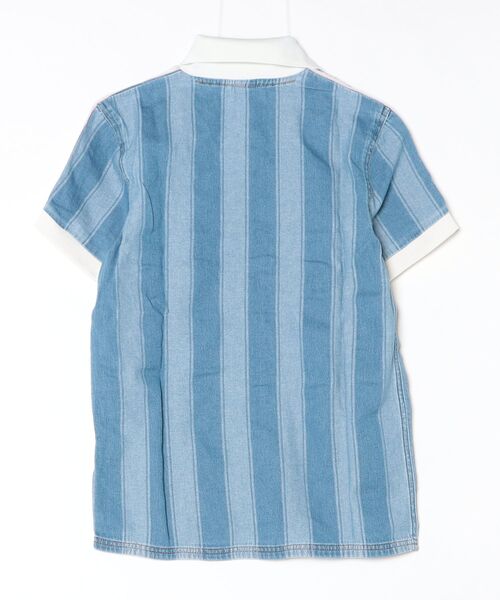 adidas（アディダス）の「デニム サッカー ジャージ / アディダスオリジナルス adidas Originals（ジャージ・レディース・ブルー・XX-LARGE/X-LARGE/SMALL/MEDIUM/LARGE/3XL）」の4枚目の写真