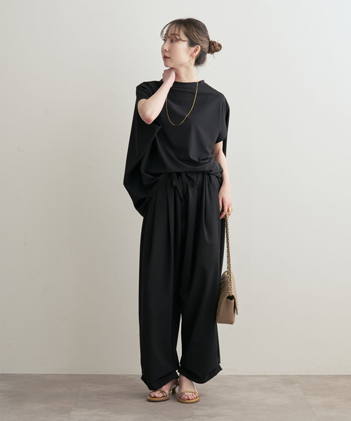 Noble（ノーブル）の「《・セットアップ対応》COG THE BIGSMOKE/コグザビッグスモーク NORMA TOP（Tシャツ/カットソー・レディース・ホワイト/ブラック・FREE）」の6枚目の写真