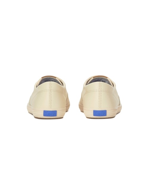 Keds(ケッズ)の「Keds ケッズ チャンピオン ラウンド トゥ スリップ レザー ベージュ(スニーカー・レディース・ベージュ・23.5cm/24.0cm/24.5cm/22.5cm/23.0cm/25.0cm)」の4枚目の写真