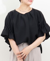 MICO COULIER | サップタンブラー2WAY袖ギャザーブラウス(シャツ/ブラウス)