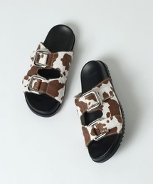 JEANASIS | バックルベルトスライドサンダル/666209(サンダル)